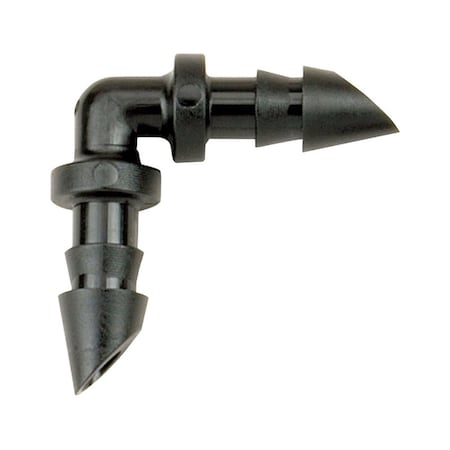 Raindrip Raindrip 1/4 in. Barbed Drip Irrigation Elbow 5 pk R314CT